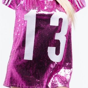 Taylor Swift Sequin Jersey Dress